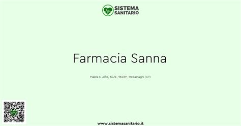 sanna trecastagni|Farmacia Sanna